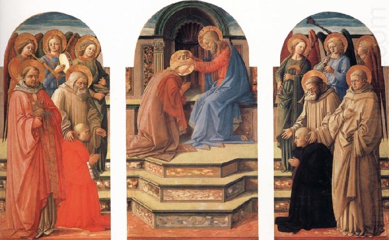 The Coronation of the Virgin, Fra Filippo Lippi